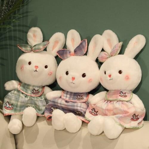 40/50cm Kawaii Cute Soft Cloth Stuffed Animals Rabbit Plush Rabbit Baby Toys Home Decor For Children Baby Appease Toys Gift