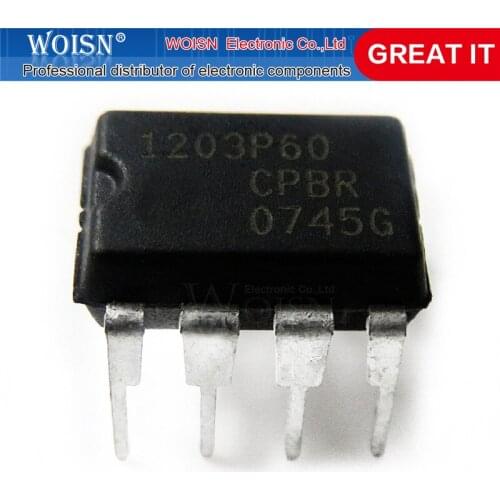 5pcs/lot NCP1203P60 1203P60 = NCP1203P100 1203P100 DIP-8 In Stock