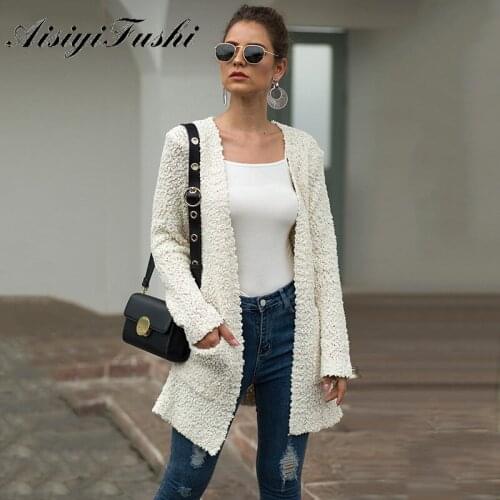 AisiyiFushi Women's Cashmere Cardigans