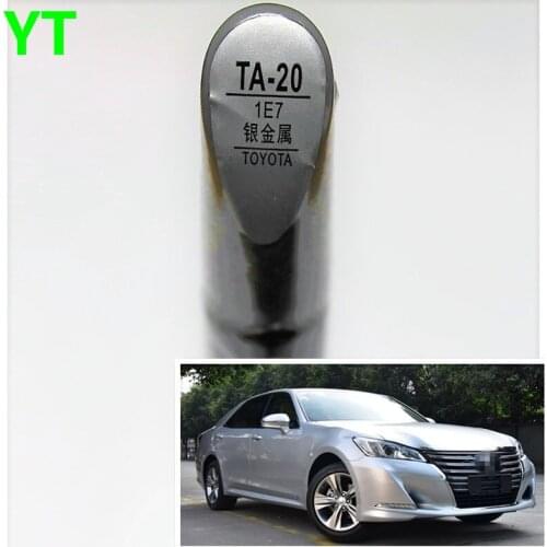 Car scratch repair pen, auto paint pen silver color for Toyota Vios Corolla Reiz vois highlander Crown RAV4 Camry Yaris