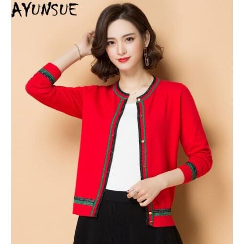 Женские кардиганы AYUNSUE China At AliExpress