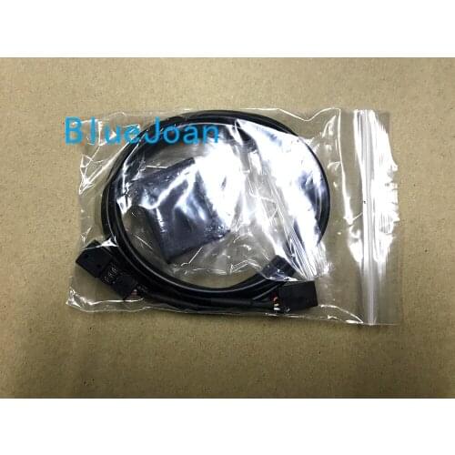 BlueJoan GPS Navigation USB AUX in Plug Socket Harness Adapter For BMW E39 E38 E53 X5 free shipping