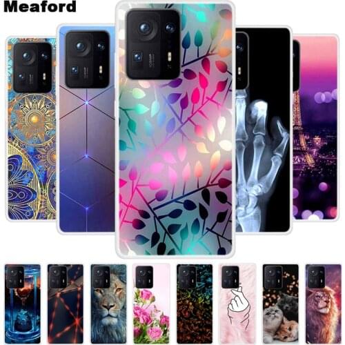 For Xiaomi mi Mix 4 Case Shockproof Soft silicone TPU Back Cover For Xiaomi MI Mix 4 miMIX4 Phone Cases Mix 4 Case Cute Cartoon