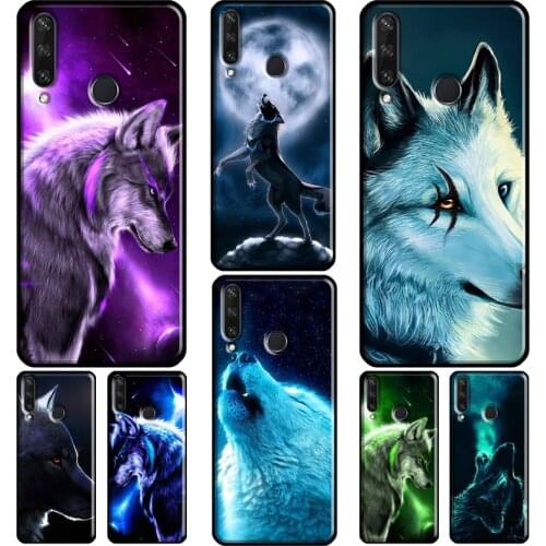 Snow Wolf Phone Case For Huawei Y9 Y7 Y6 Y5 2019 2017 Prime 2018 Y7A Y5P Y6P 2020 Nova 5T Cover