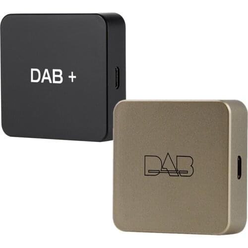DAB+ Box Digital Radio Antenna Tuner for Car Radio Android 5.1 and Above FM Transmission USB Powered