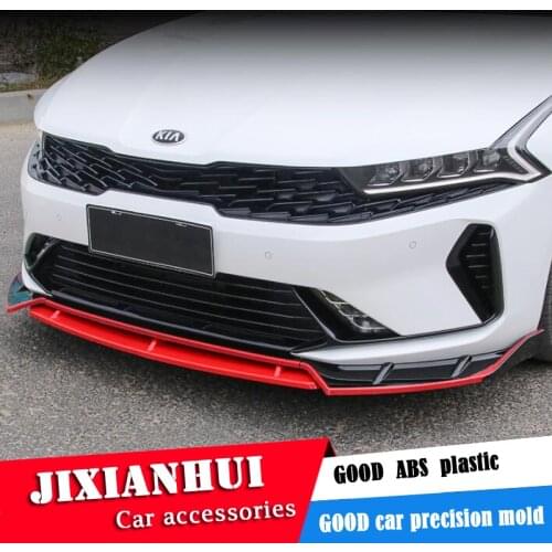 For Kia K5 Optima Front shovel Body kit spoiler 2020-2021 4PCS Optima ABS Rear lip rear spoiler front Bumper Diffuser Protector