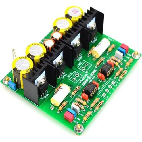 Finished Board DUAL-RIAA BB-OPA2134 OP Amp MM Phono Amplifier Board
