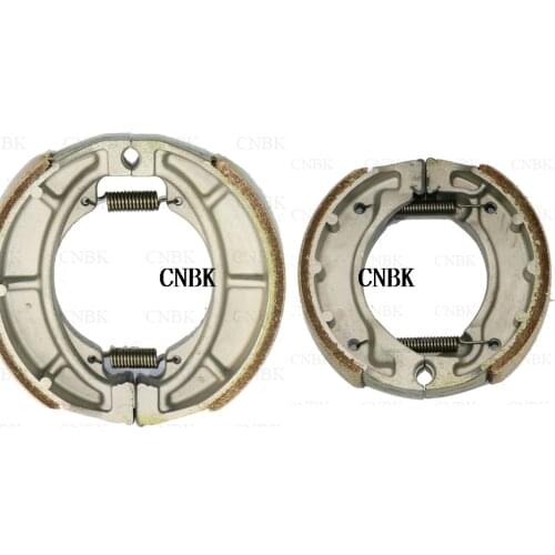 Brake Pads Drum Shoe Set for YAMAHA AG 100 J AG100 82 AG 200 E AG200 93 Front Rear