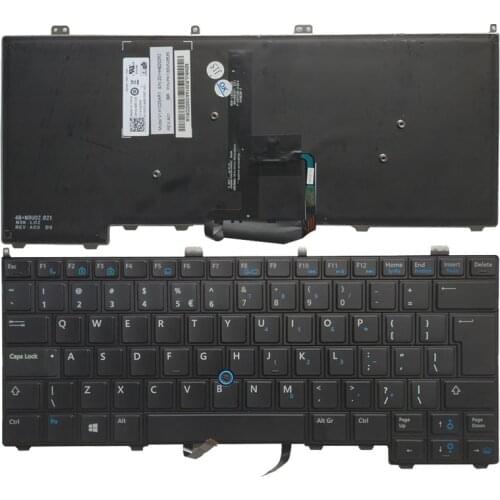 98% NEW for DELL Latitude E7440 laptop Keyboard UI Mouse Pointer backlit 00K1C8 V141025AR1