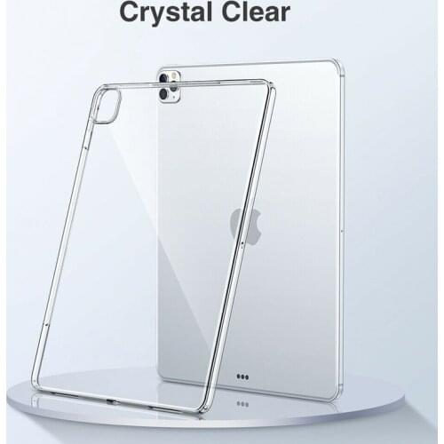Transparent Clear TPU Case For iPad Pro 11" 2021 2020 2018 Air 1 2 3 4 10.9" Ultra thin Back Case For iPad 9.7" 10.2" 2019 2020