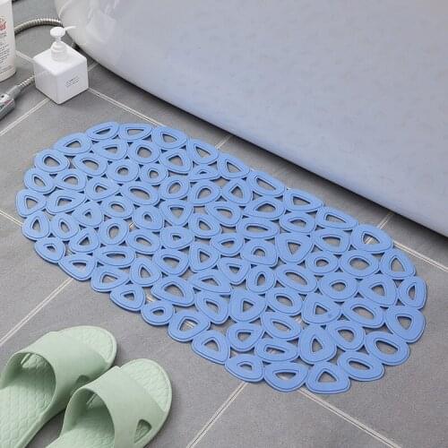 PVC Building Empty Oval Beads Bathroom Anti-skid Pad for The Elderly and Children Bathroom Shower Bath Bath Anti-skid Pad