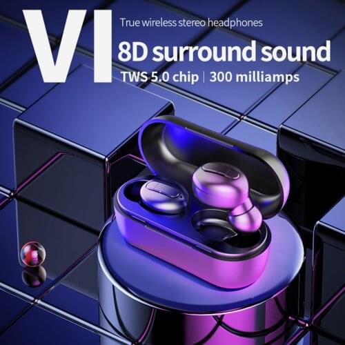 KINGSTAR TWS Bluetooth Earphone Wireless Headset with Microphone 8D Stereo Headphone Sports Earbuds For Xiaomi Huawei iphone