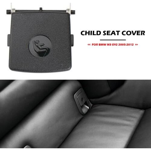 Rear Child Seat Safe Anchor ISOFix Cover for BMW E92 M3 2005-2012 Car Accessory Car Rear Seat Hook Cover Child Restraint
