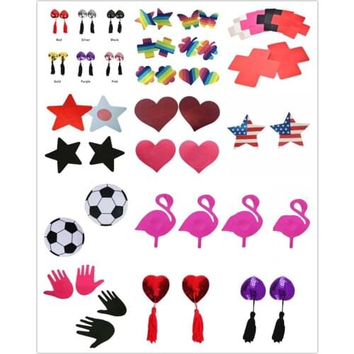 1 Pair Sexy Women Self Adhesive Push Up Bra Crop Top Silicone Nipple Cover Stickers Women Invisible Bra Strapless