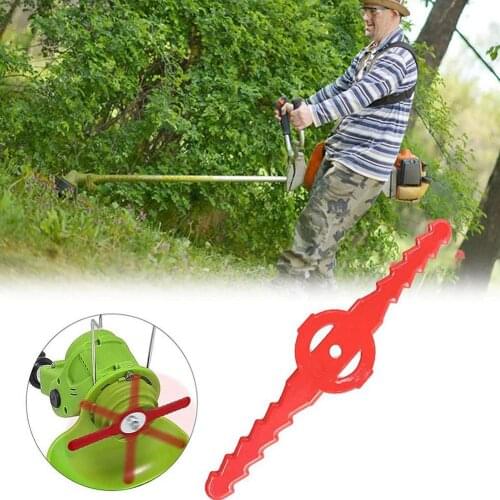 20PCS Lawn Mower Cutters Durable Grass Trimmer ABS Easy To Install Mow And Replace Antioxidant Durable Practical For Gardening