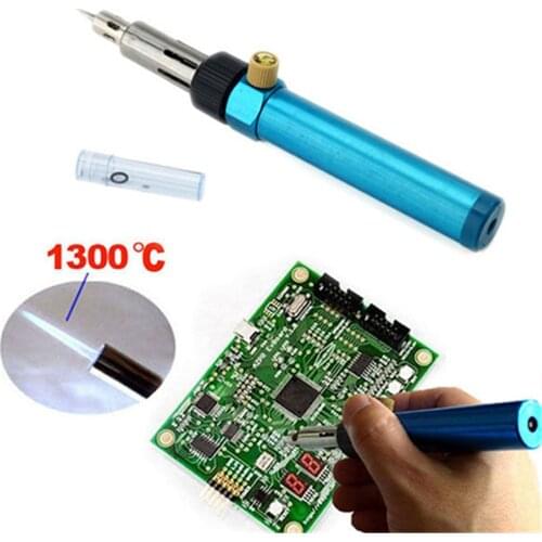 3 in 1 Gas Blow Torch Soldering Solder Iron Gun Butane Cordless Welding Pen Burner