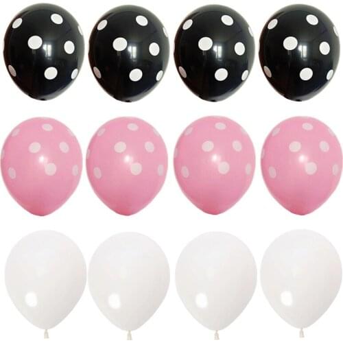 30pcs 12inch Latex Polka Dot Balloons For Party Wedding Birthday Marry Decoration Wholesale Inflatable Air Balls Globos Supplies