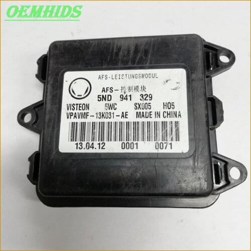 5ND941329 OEM Ballast Used Original AFS Leisiungsmodul VPAVMF-13K031-AE For 2012-2016 Tugian Headlight Control Unit Module
