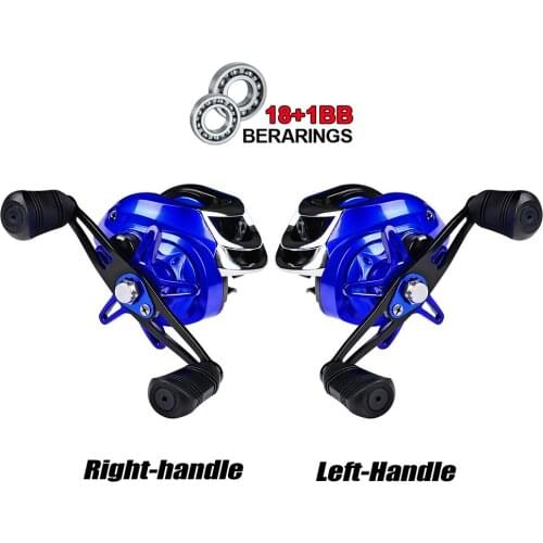 7:1:1 Fishing Reels Professional Round Baitcasting Reel High Speed Ratio Fishing Reel 10KG Max For Outdoor Fishing Accessories