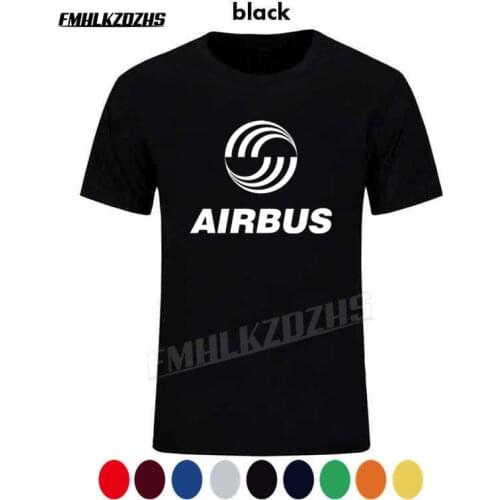 AIRBUS T-Shirt 2020 New Fashion Men Cotton Short Sleeves Casual Male Tshirt AIRBUS T Shirts Men Women Tops Tees H63