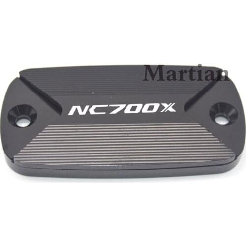 For Honda NC700X NC 700X NC700 X 2012-2013 LASER LOGO Motorcycle Aceeessories Front Brake Clutch Cylinder Fluid Reservoir Cover