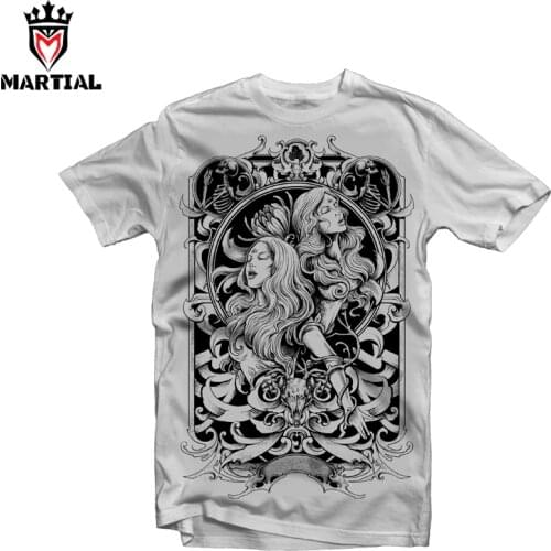 Martial:Gemini design white shirts boxing cotton/spandex shirts breathable sportswear t shirts