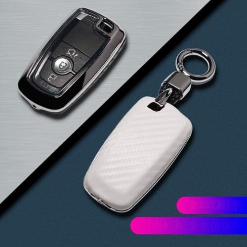 Car Key Cover Case For Ford Mondeo Explorer Edge Expedition F-450 F-350 F250 F150 Fusion Mustang Everest 2017 2018 2019