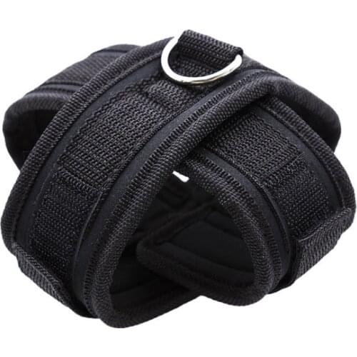 Black Sponge Cross Fixed Tie Hands Fun Toys Stage Props Leather Sponge Handcuffs
