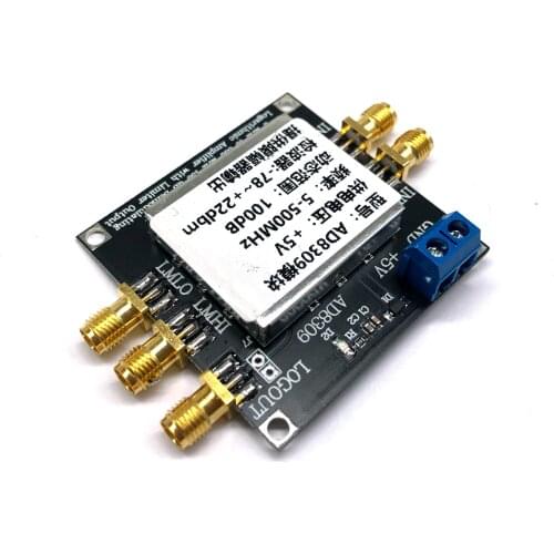 Non-Rms Response Power Detector 100db Dynamic Range Detection with Limiting Output for FSK PSK Demodulation 500Mhz