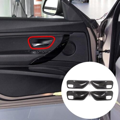 For 2013-2019 BMW 3 Series GT 3 4 Series F30 F32 F35 316i 318i 320 inner door bowl ABS car interior modification accessories