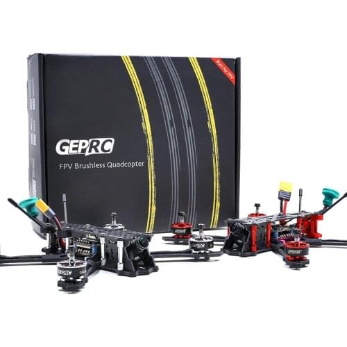 GEPRC Mark2 FPV Brushless RC Racing Drone Quadcopter with 230mm 40A BLHeli_s 600TVL Full 3K Carbon Fiber BNF PNP