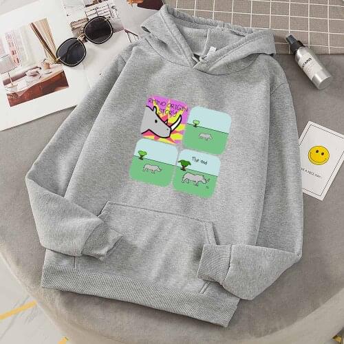 Hoodie Women Autumn Thick Loose Oversize Sweatshirt Harajuku Kawaii Letter Printed Funny Hoodies Thicken Hooded Pullover Female