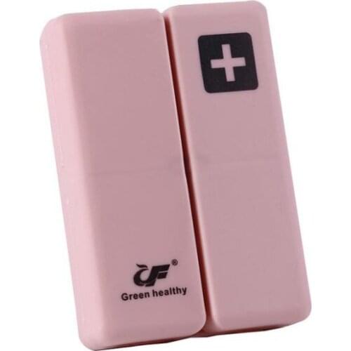 Creative Foldable Small Pill Box Portable And Split Pill Box 7 Days A Week Mini Sealed Large-Capacity Pill Box Magnetic Case