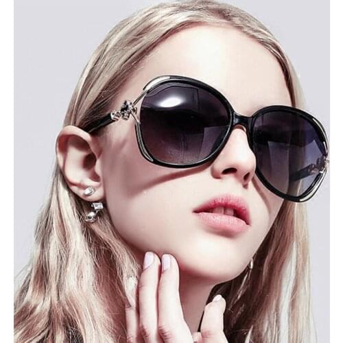 Round Hiking Sunglasses Women 2021 Black Oversized Sunglasses Retro Vintage Big Sun Glasses Shades Zonnebril Dames UV400