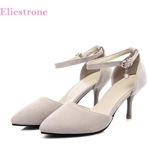 Brand New Sales Fashion Black Beige Women Dress Sandals Gladiator Heels Lady Nude Shoes CDS91 Plus Big Small Size 11 30 43 45