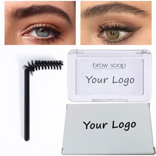 Wholesale Eyebrow Soap Private Label Brow Styling Balm Cosmetic Waterproof Eyebrow Lift Brow Sculpt 3D Feathery Brows Makeup Kit
