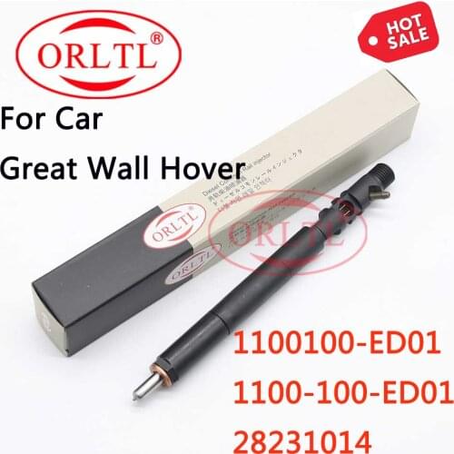 ORLTL Genuine and new 28231014 injector Common Rail 1100100-ed01 Injector 1100100ed01 injecteur For Great haval H6 and haval h5