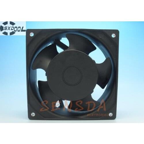 SXDOOL KA1238HA2 12038 120*120*38 mm AC 220V full metal high temperature waterproof cooling fan IP55