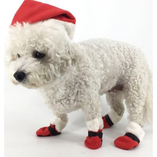 Multi-style Pet Headband Dog Cat Christmas Accessories Santa Cap Headbands Christmas Headwear Party Hats For Pets