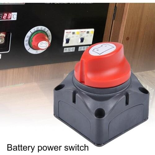 Easy Installation Compact Rotary Battery Switch Disconnect Isolator for Truck