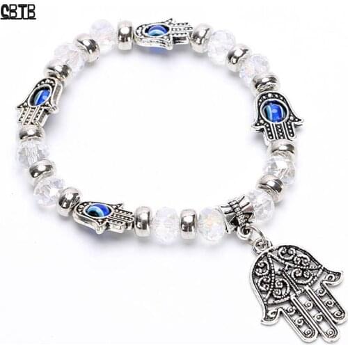 Trendy Lucky Charm Bracelets For Women Retro Devils Eye Bangles Blue Greek Turkish Devil Evil Eyes Bracelet Jewelry Women Gift