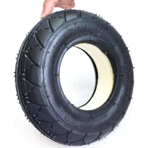 Mobility Scooter wheelchair tire 200 x 50 (8x2) solid/foam filled 200x50 for Razor E100 E125 E200 Scooter Vapo