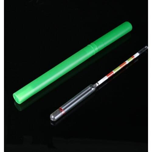 Triple Scale Hydrometer 3 Scale Tester Self Brewed Wine Sugar Meter Alcohol Measuring For Home Brew Wine Beer Alcohol Testing