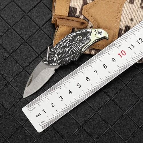 Outdoor D2 Steel Mini Knife Wilderness Survival Folding Knife Portable Multipurpose Folding Knife kitchen items