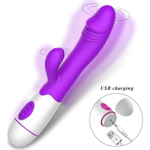 30 Speed G Spot Vibrator for women Dildo Recharge Rabbit Vibrator Vaginal Clitoral massager Masturbator Sex Toys for Women