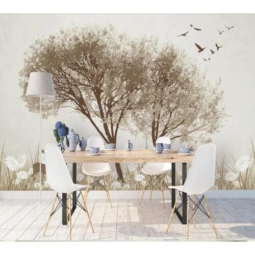 WDBH Custom photo 3d wallpaper Hand painted prairie elk background home decor living room 3d wall murals wallpaper for walls 3 d