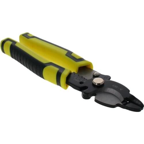 Multifunctional Wire Strippers 160*48mm 200*45mm 220*48mm CR-V/ABS Stripping Tool Electrical Cable Cutter ABS+TPR Handle 1pc