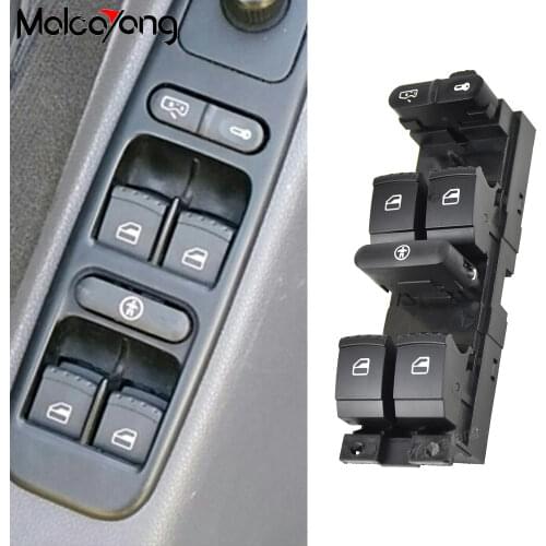 1J4959857A New Window Control Switch Power Window Switch For V/W Volkswage Skoda OCTAVIA FABIA SUPERB Passat MK4