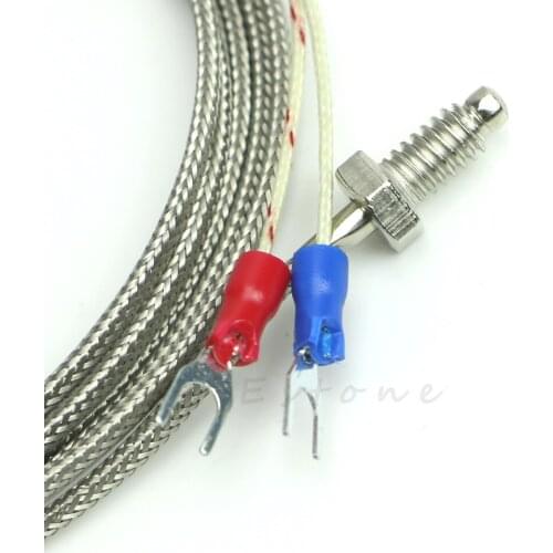 2M M6 0-600â K-Type Screw Thermocouple Temperature Controller Sensor Probe 50LA