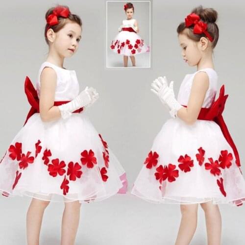 2019 Real Kids Utu Birthday Princess Party Dress Girls Infant Children Bridesmaid Elegant For Girdance Performance Clothes